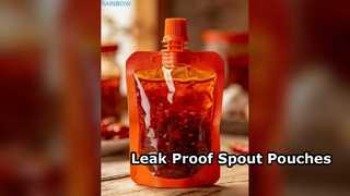 প্রসাধনী ও পানীয়ের জন্য স্পাউট পাউচ প্যাকেজিং