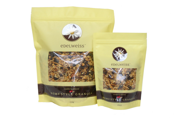 Homestyle Edelweiss চা ব্যাগ প্যাকেজিং হালকা হলুদ সঙ্গে উইন্ডো