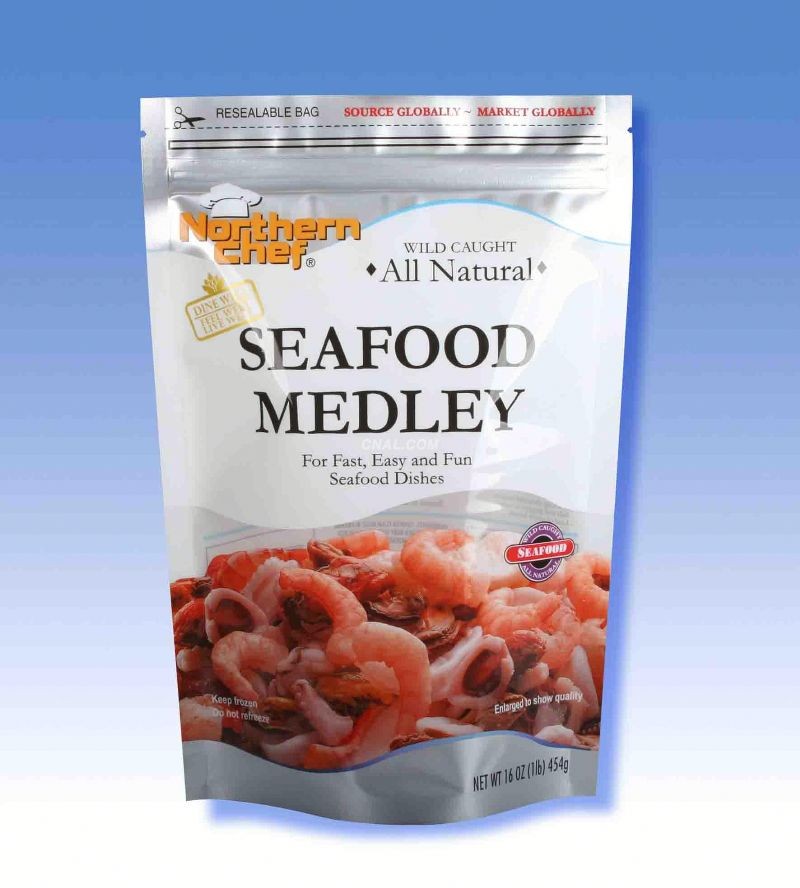 তাপ সিলযোগ্য শুকনো ঢালাই পাউন্ড ব্যাগ খাদ্য সরবরাহ অ্যালুমিনিয়াম ফয়েল পাউন্ড সম্পূরক জন্য