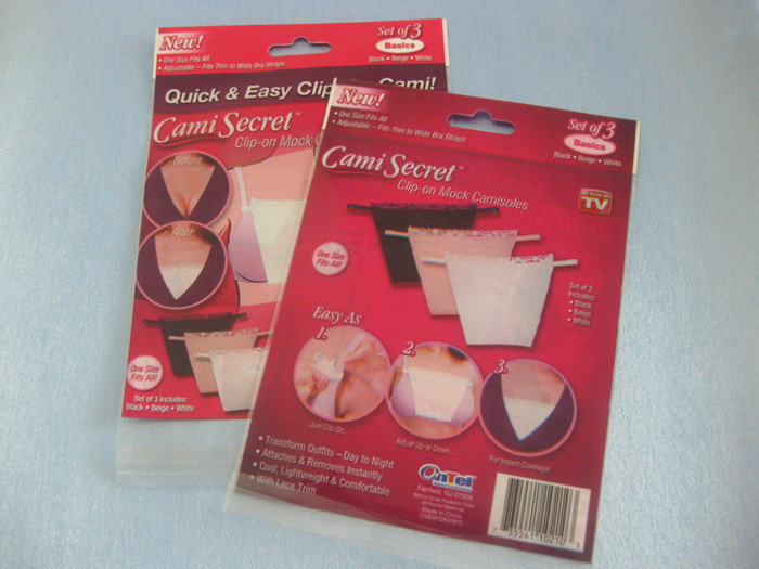 ব্রা, মহিলাদের অন্তর্বাস জন্য Red প্লাস্টিক প্লাস্টিক পাইচ প্যাকেজিং ক্যামি গোপন ব্যাগ