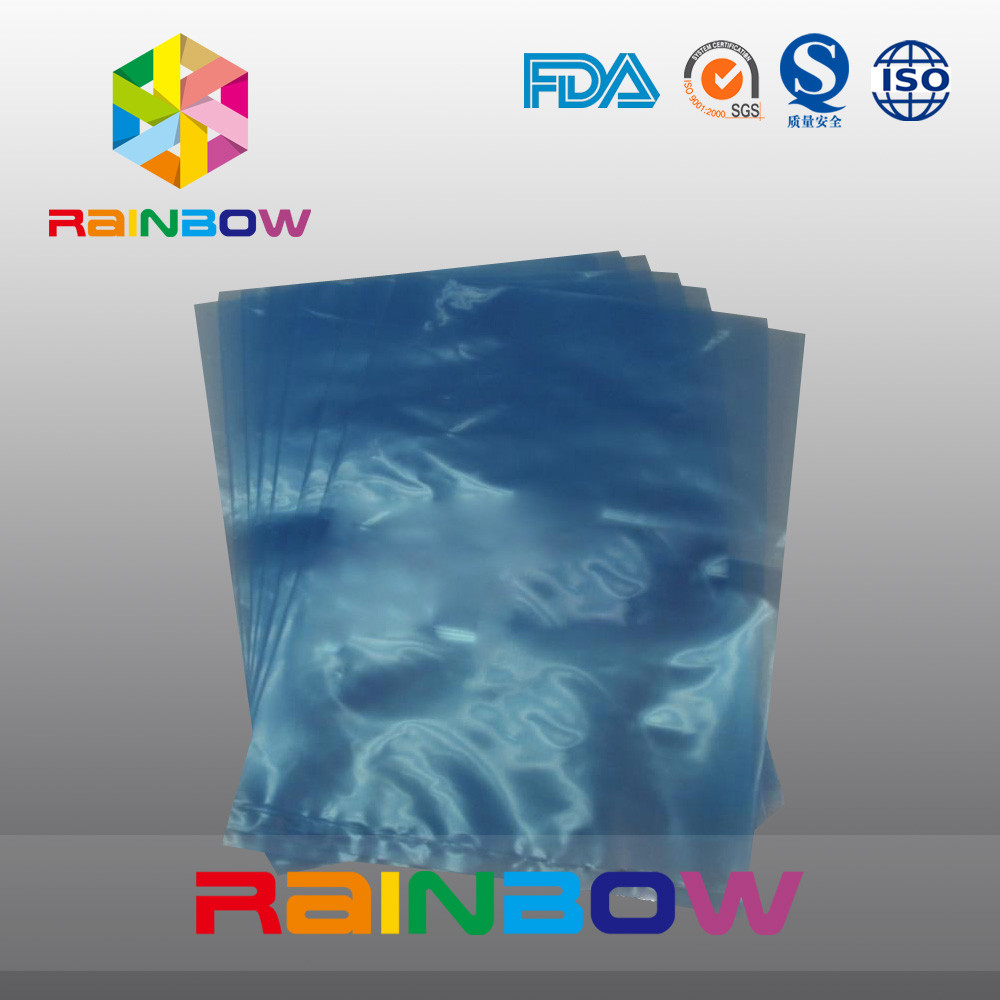 বৈদ্যুতিন উপাদান / ইয়ারফোন প্যাকেজিং জন্য সমতল পলি এন্টি স্ট্যাটিক ব্যাগ