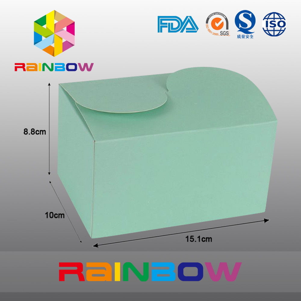 উপহার প্যাকেজিং, কাস্টমাইজড মুদ্রণ এবং আকার জন্য সবুজ ক্রিড়া পেপার বক্স