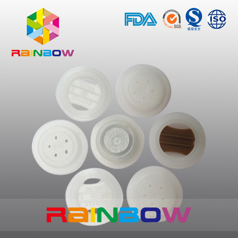 কফি ব্যাগ প্যাকিং জন্য নিজস্ব প্লাস্টিক পাইচ প্যাকেজিং Degassing ভালভ