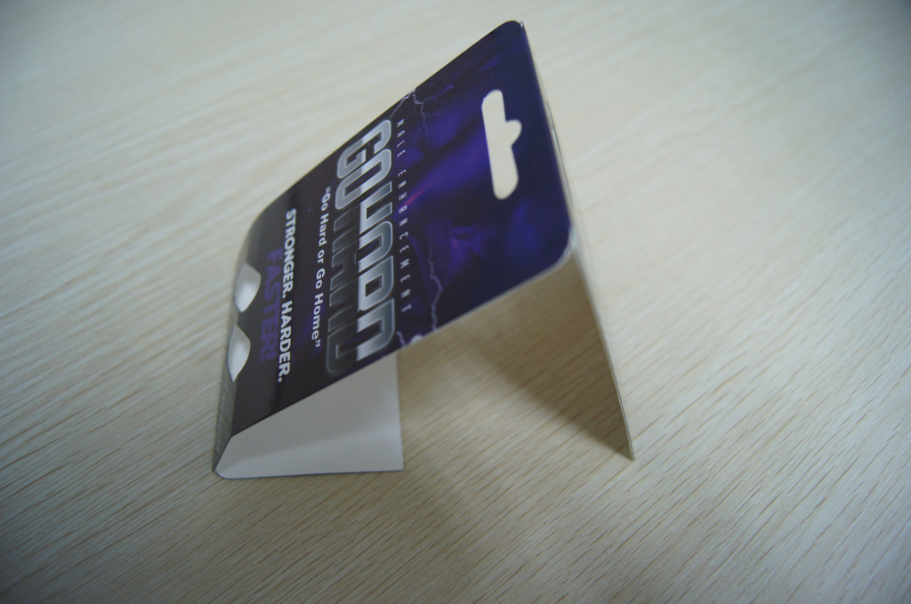 ফ্যাশনাল পেপার সেক্স পিলস / ক্যাস্পুলের জন্য ব্লিস্টার কার্ড প্যাকেজিং স্ট্যাম্পিং