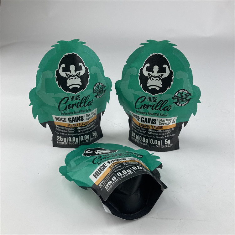 অনিয়মিত আকৃতির স্তরিত গন্ধ প্রুফ মাইলার 3.5g 7g 14g 28g সফট টাচ জিপলক মাইলার ব্যাগ