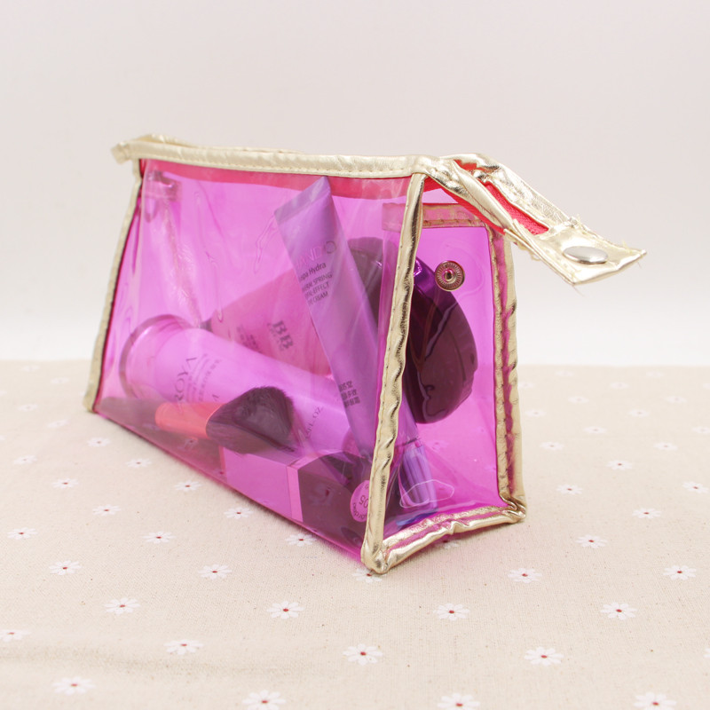 ফ্ল্যাট নীচে ব্যাগ ম্যাট অ্যালুমিনিয়াম ফয়েল পশম প্রসাধনী ক্যার্রি ব্যাগ শেষ