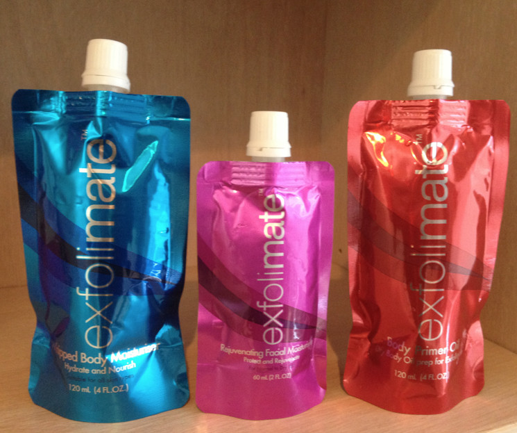 কাস্টমাইজড পুনর্ব্যবহারযোগ্য প্লাস্টিক স্ট্যান্ড আপ শিশুর খাদ্য / জুস / স্যুপ জন্য ঝাঁপ দাও