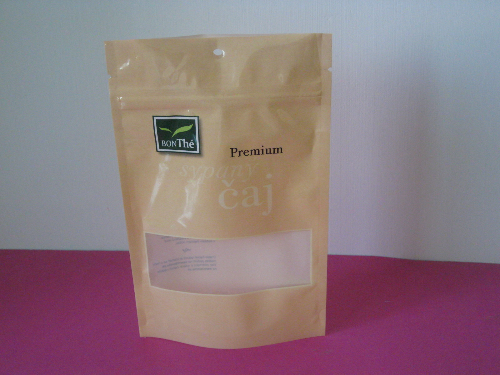 পুনর্ব্যবহারযোগ্য অ্যালুমিনিয়াম ফয়েল পচ প্যাকেজিং Laminated স্ট্যান্ড আপ উইন্ডো সঙ্গে ম্যাট Mylar পাউন্ড