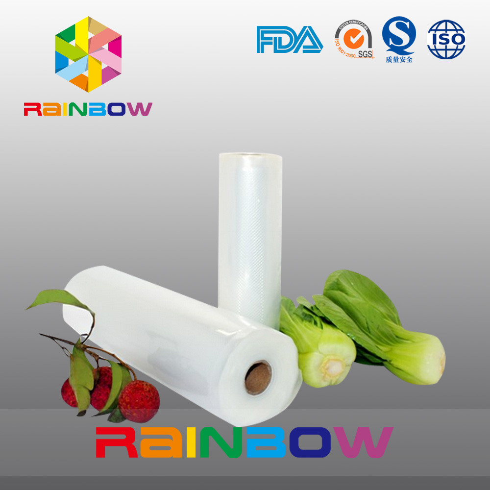 রোল / উদ্ভিজ্জ জাল ব্যাগ সহ পরিবেশ বান্ধব ফলের খাদ্য ভ্যাকুয়াম সিল ব্যাগ