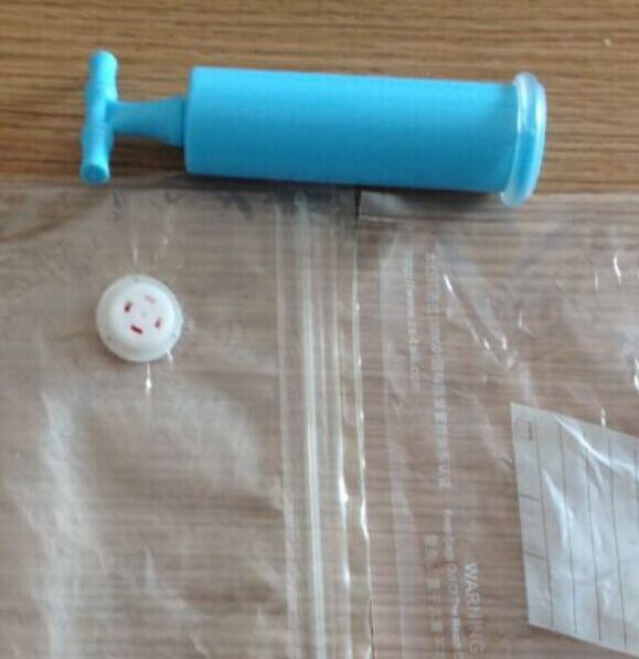 ফুড গ্রেড NY PE ক্লিয়ার ভ্যাকুয়াম সিল এয়ার পাম্প সহ ফুড প্যাকেজিং ব্যাগ