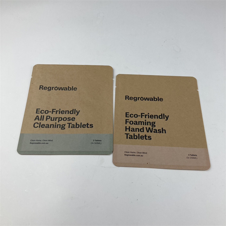 স্ন্যাক ক্যান্ডির জন্য ডিজিটাল প্রিন্টিং কম্পোস্টেবল পেপার ব্যাগ ইকো ফ্রেন্ডলি ফুড গ্রেড