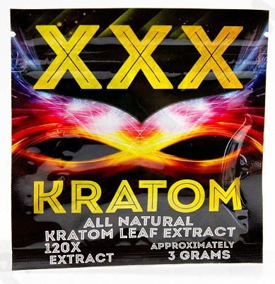 3 জি xxx Kratom পাউডার Ziplock ব্যাগ / Kratom হার্বাল ধূপ প্যাকেজিং ব্যাগ