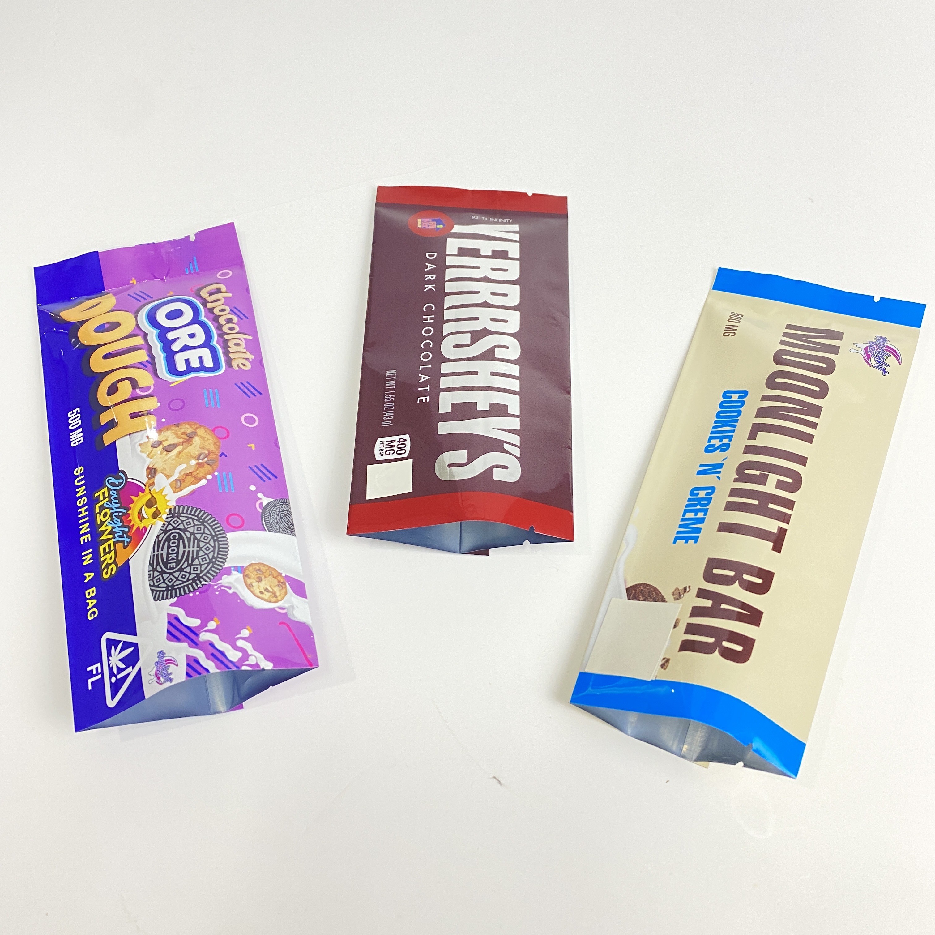 কাস্টম লোগো ব্যাক সিল করা ব্যাগ ক্যান্ডি গামিস বীজ প্যাকেজিং পাউচ