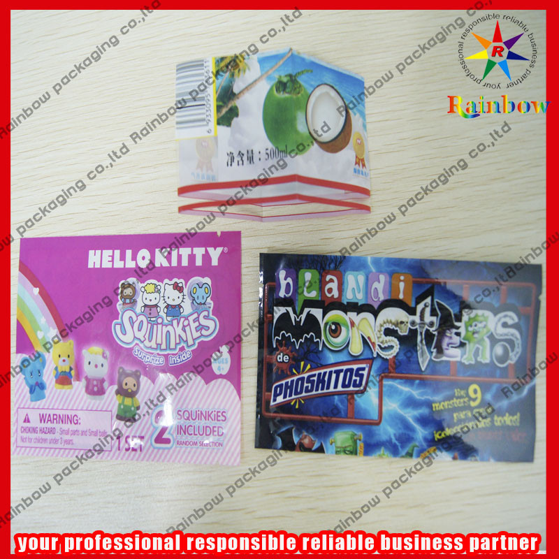 পিইটি তাপ সংবেদনশীল সঙ্কুচিত আঠালো মুদ্রণ দুধ জন্য জল প্রমাণ