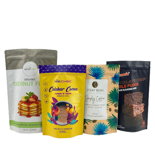 THC ফুড প্যাকিং ব্যাগ স্ট্যান্ড আপ রিসিলেবল ফয়েল 3.5g 7g মাইলার জিপ লক ব্যাগ