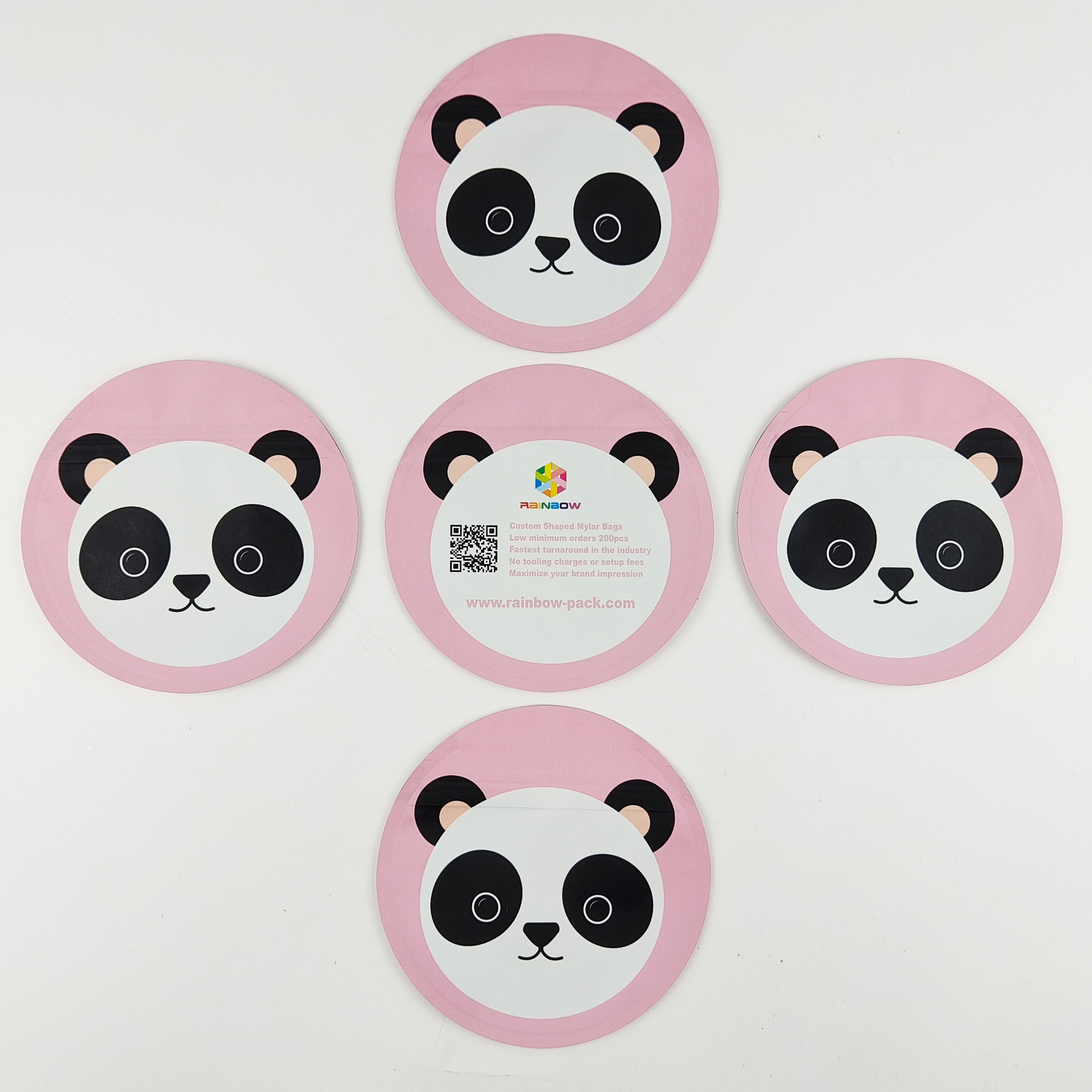 3.5g 7g ভোজ্য ক্যান্ডি বিশেষ আকৃতির ব্যাগ অনিয়মিত গন্ধ প্রমাণ ডাই কাট মাইলার ব্যাগ