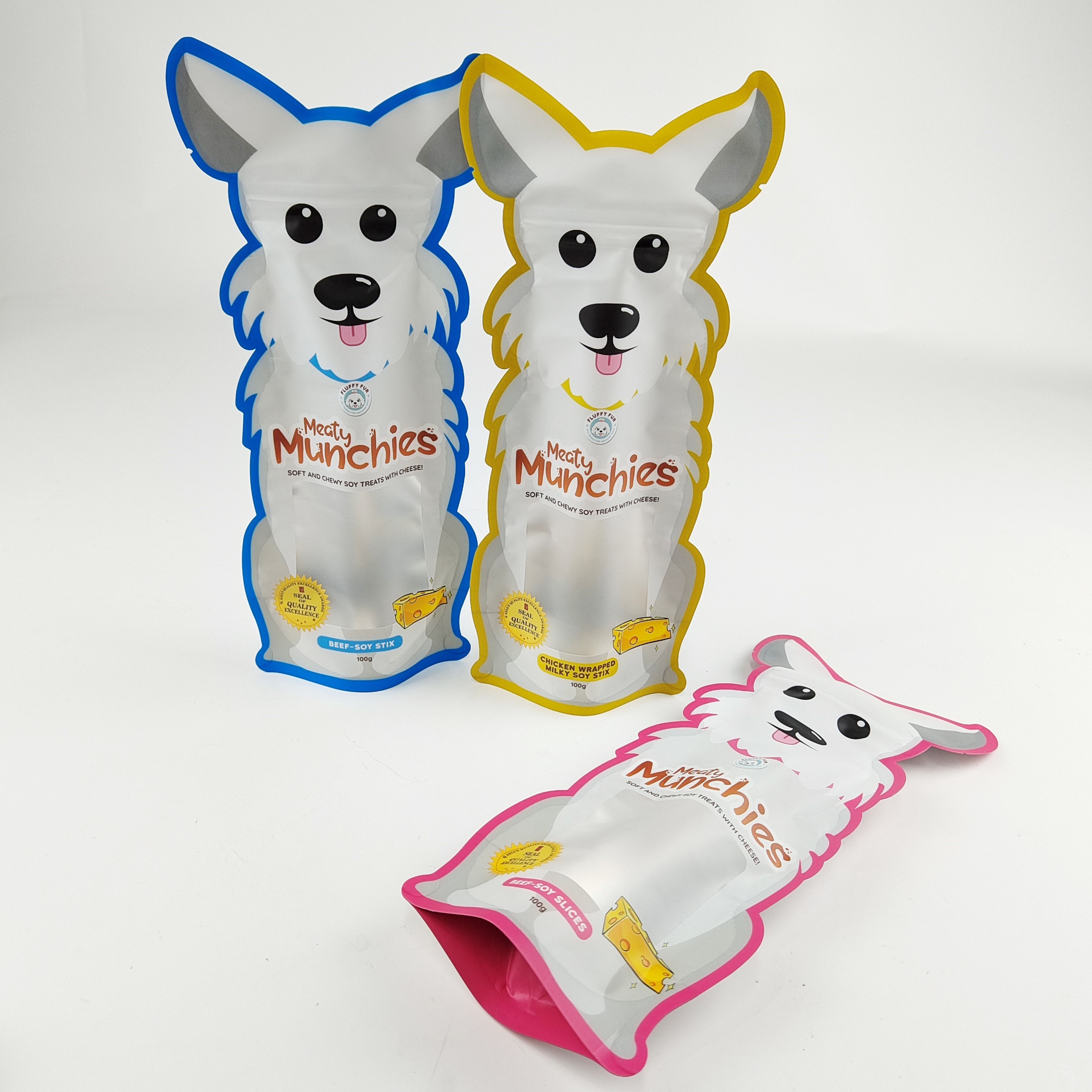 ডাই কাট ছোট রিসিলেবল স্মেল প্রুফ ব্যাগ 3.5 গ্রাম কুকি মাইলার ফুড ব্যাগ