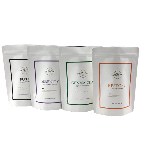 কাস্টম লোগো সাদা কফি বিন চা মাইলার অ্যালুমিনিয়াম ফয়েল ব্যাগ গন্ধ প্রমাণ