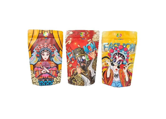 ফুড পিনাট ক্যান্ডি নাট ডেজার্ট স্টোরেজ স্ট্যান্ড আপ মাইলার ফুড ব্যাগ রিসিলেবল জিপলক সহ