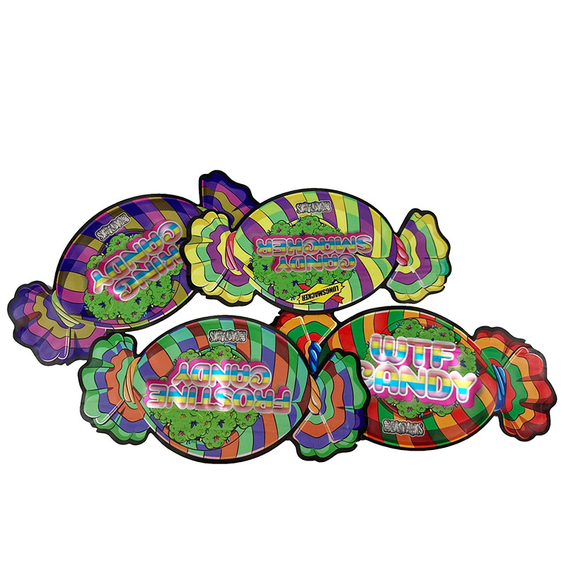 কাস্টম লোগো প্রিন্টিং 1/8 ওজ শিশু প্রতিরোধী মাইলার ব্যাগ 3.5 গ্রাম ভোজ্য পুনরায় সিলযোগ্য কুকিজ গাম্মি মাইলার এক্সট ব্যাগ