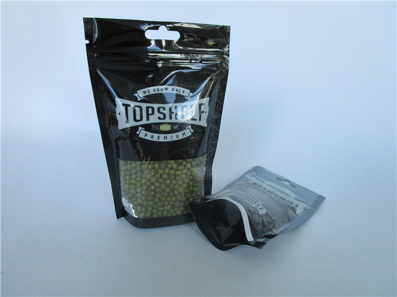 মাইলার জিপলক মারিগুনা প্যাকেজিং ব্যাগ থলি পাম্প বীজ প্যাকেজিং ব্যক্তিগত ল্যাব প্লাস্টিকের থলি