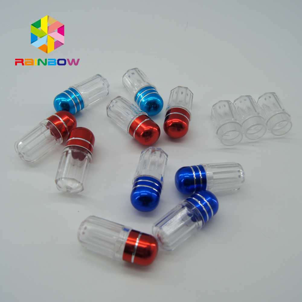 রাইনো সেক্স ক্যাপসুল প্লাস্টিকের পিল বোতল / এম্প্রি ক্যাপসুল ধারক