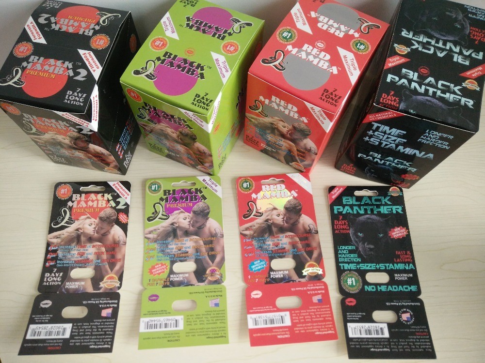 হট বিক্রয় Rhino পুরুষ বর্ধনশীল পিল প্যাকেজিং কার্ড এবং 3D প্রভাব সঙ্গে প্রদর্শন বক্স