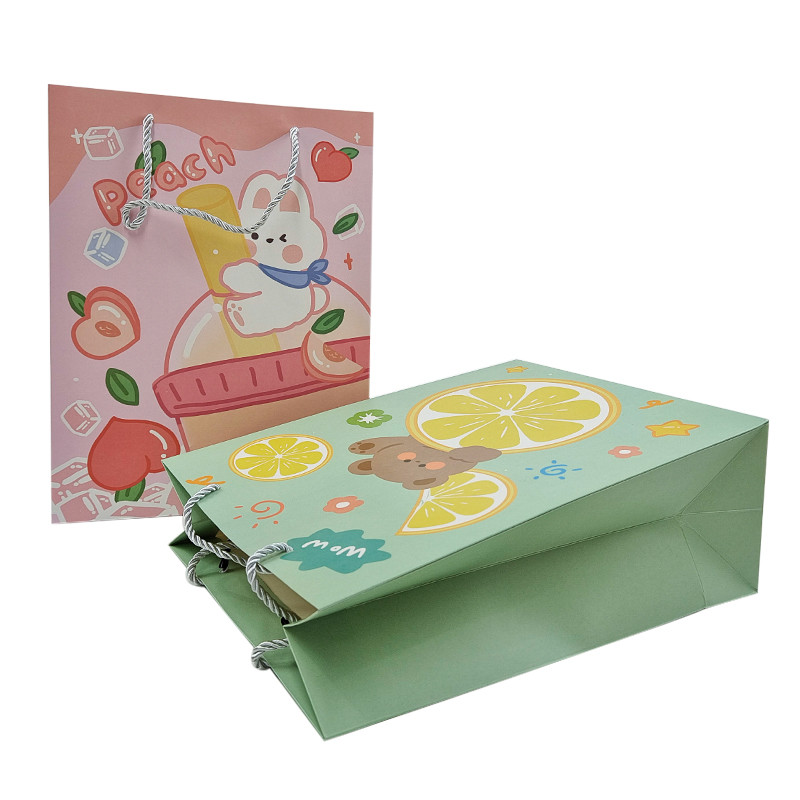 পাইকারি কাস্টম মুদ্রিত লোগো বিলাসবহুল উপহার কাগজ ব্যাগ খুচরা বুটিক শপিং কাগজ ব্যাগ