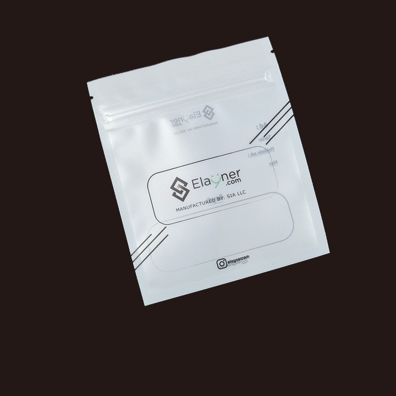 কাস্টম প্রিন্টিং অ্যালাইনার্স ব্যাগ ক্লিয়ার ডেন্টাল প্যাকিং জিপ লক তাপ সিলিং ব্যাগ দাঁত সাদা করার জন্য পরিষ্কার মাইলার ব্যাগ