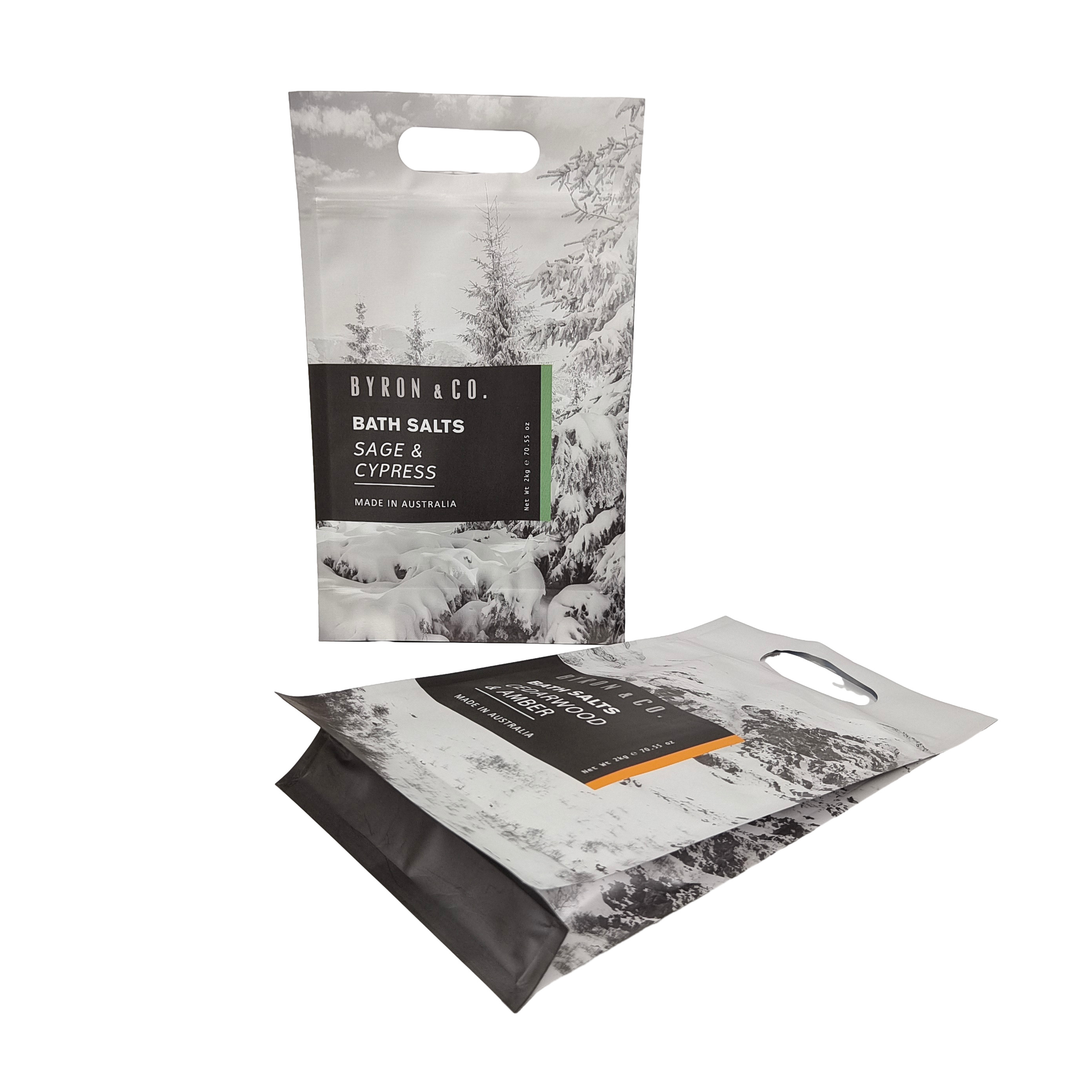 নীচের গ্যাসেট প্লাস্টিকের জিপ ব্যাগ প্লাস্টিকের বর্গক্ষেত্র সমতল নীচের ব্যাগ খাদ্য প্যাকেজিং সাইড সিল হ্যান্ডেল সহ পোষা প্রাণী খাদ্য ব্যাগ