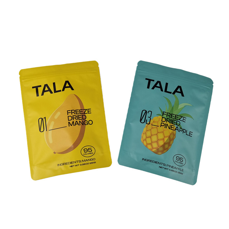 কম এমওকিউ কাস্টমাইজড ক্যাশু বাদাম শুকনো ফল স্ন্যাকস খাদ্য প্যাকেজিং ব্যাগ নরম স্পর্শ মাইলার ব্যাগ