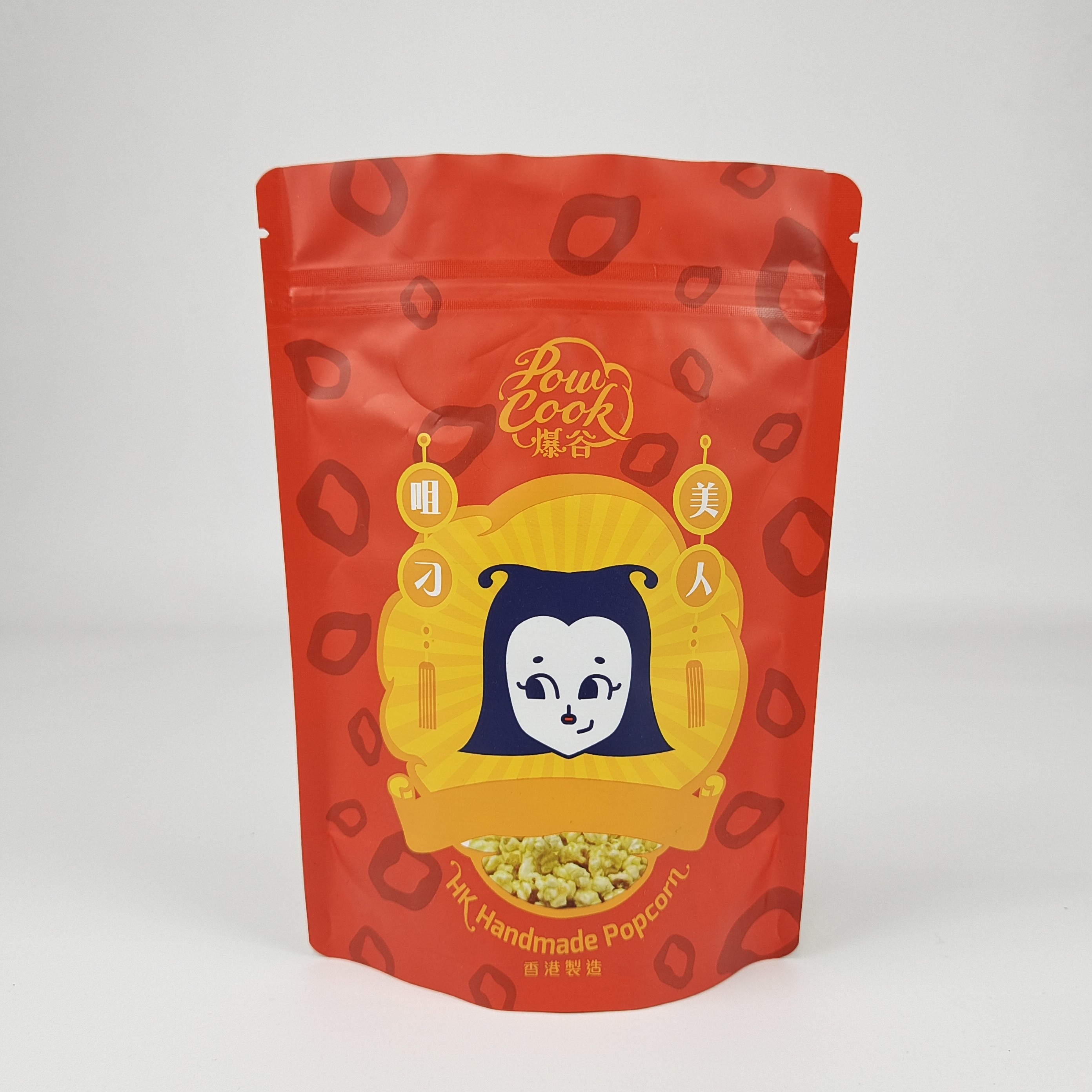 পাইকারি কাস্টম লোগো স্ট্যান্ডিং ব্যাগ গন্ধ প্রতিরোধী খাদ্য প্যাকেজিং Doypack জিপার উইন্ডো সহ প্লাস্টিকের ব্যাগ