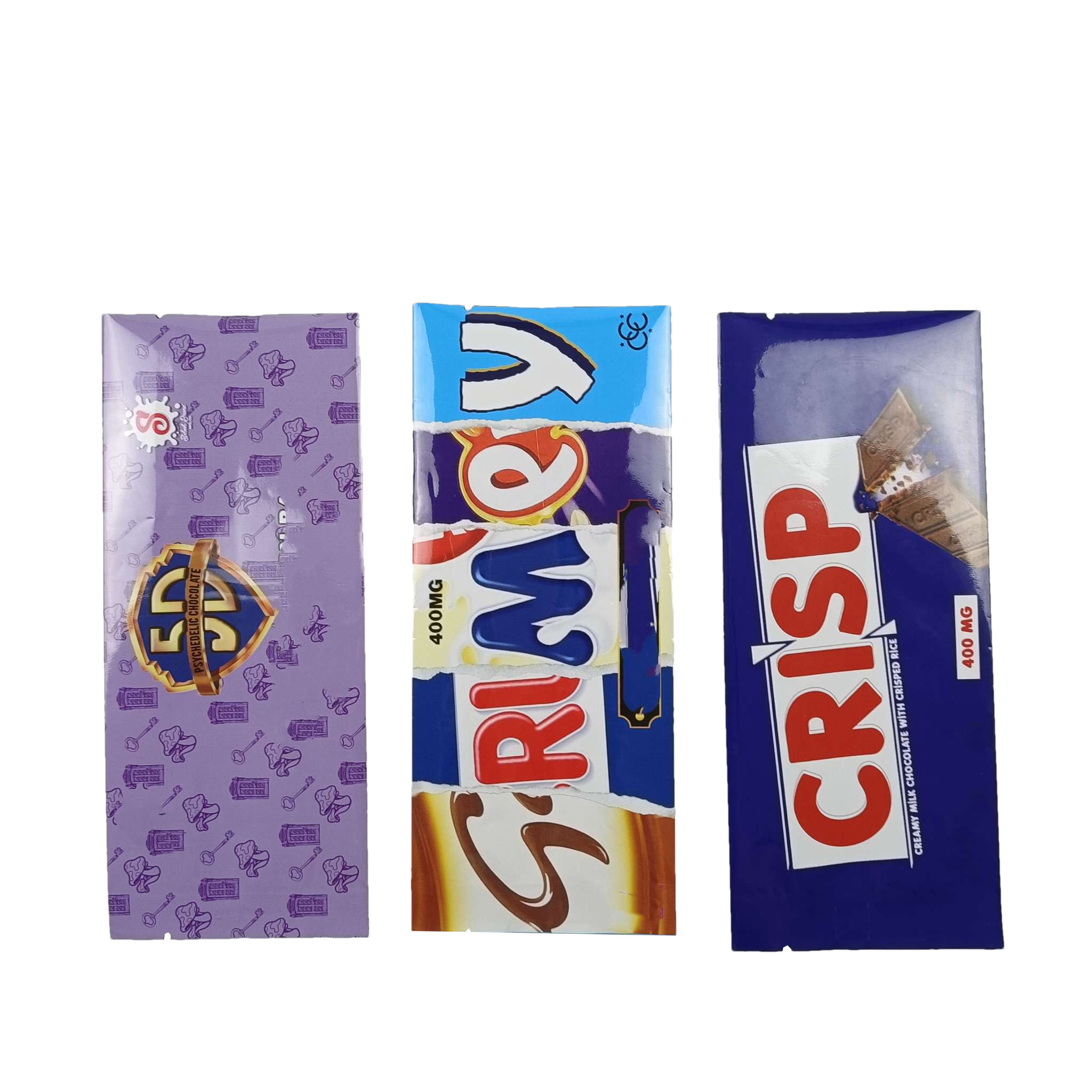 খালি চিনি কফি প্রোটিন পাউডার প্যাকেট পিছনের দিকে সিলড প্যাকেজিং ব্যাগ