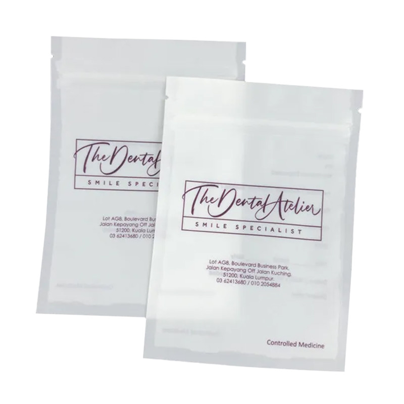 সিলিং হ্যান্ডেলের জন্য তাপ সীল সহ কাস্টমাইজড বেধ প্লাস্টিকের প্যাকেজ আবরণ