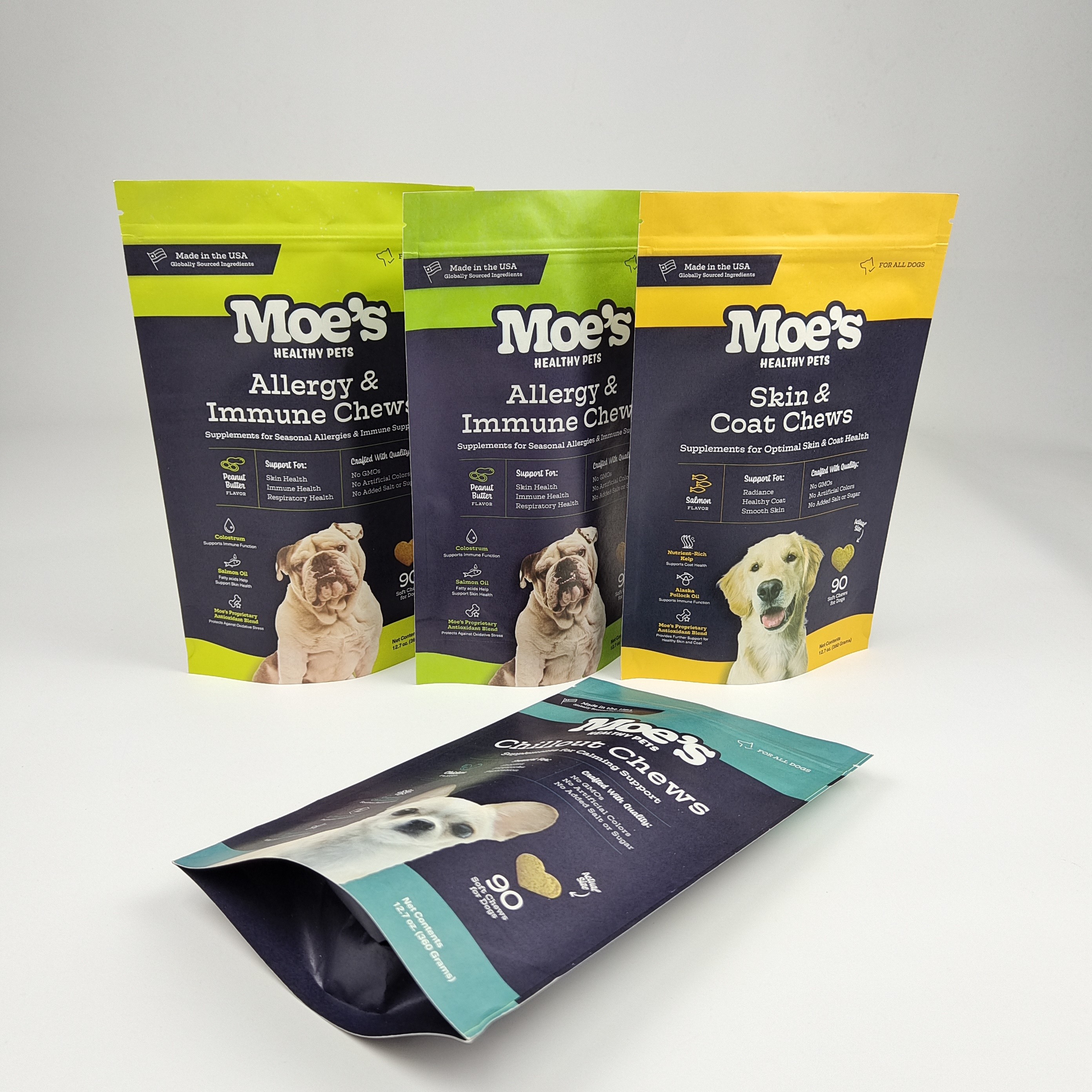 পাইকারি স্ট্যান্ডিং প্যাকেজিং কাস্টম হোয়াইট ডয়প্যাক ক্রাফ্ট পেপার প্যাকেট ব্যাগ খাদ্য বাদামের জন্য স্ন্যাক প্যাকেজিং