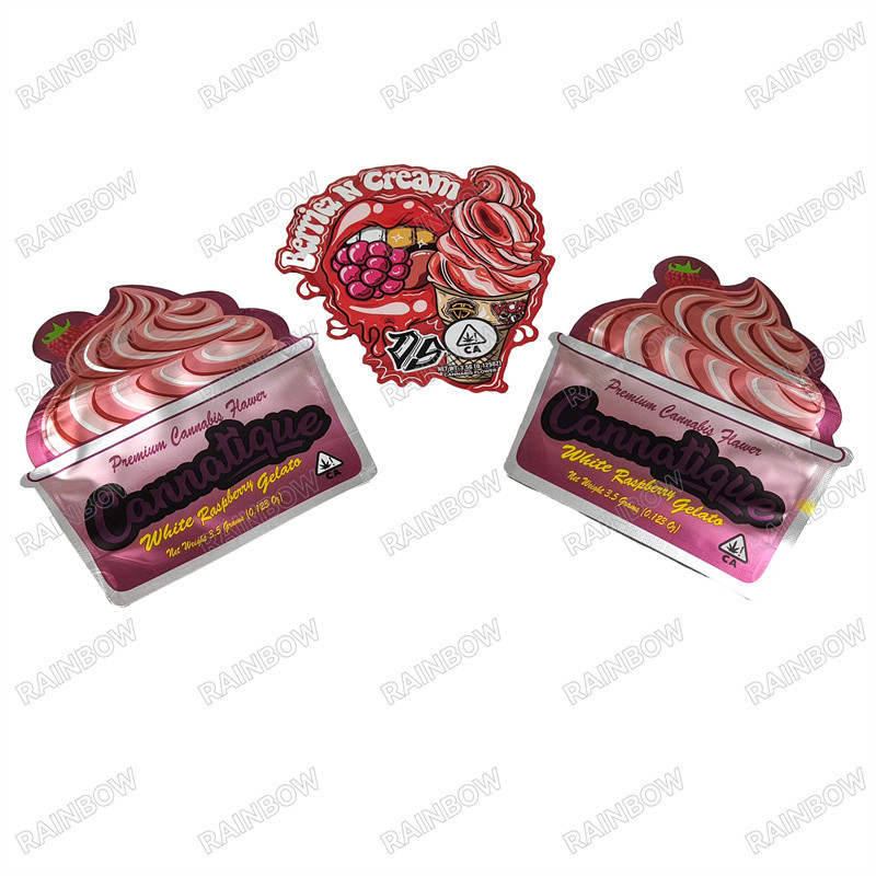 7 কার্যদিবস পরিবেশ বান্ধব মুদ্রণ কালি সঙ্গে কাস্টম মুদ্রিত ডাই কাটা ব্যাগ জন্য উত্পাদন সময়