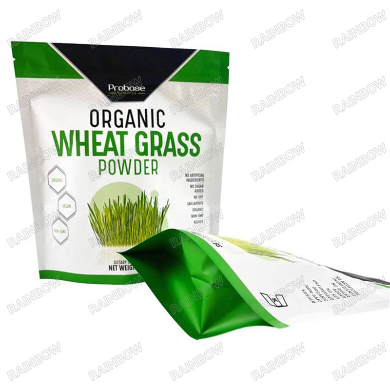 ইকো বন্ধুত্বপূর্ণ ক্রাফ্ট কাগজের ব্যাগ প্লা উপাদান জিপ লক ব্যাগ লোগো সঙ্গে স্ট্যান্ড আপ পকেট টেকসই উচ্চ মানের প্যাকেজিং ব্যাগ স্ট্যান