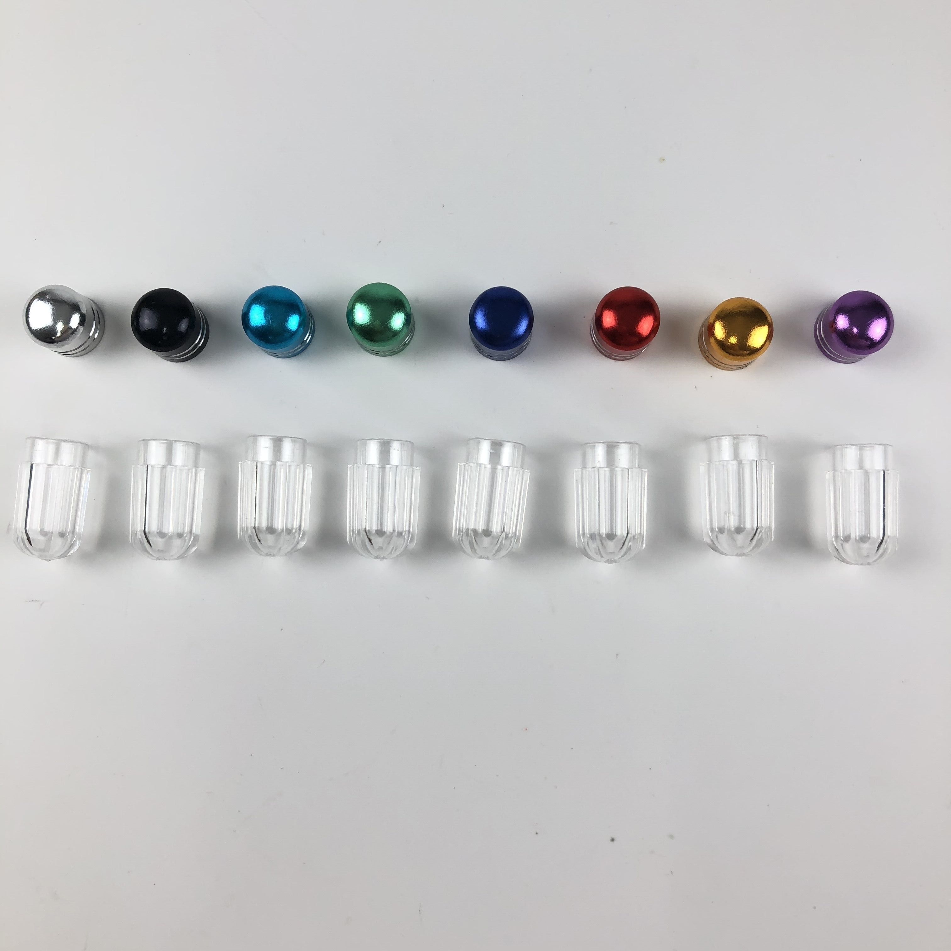 স্বচ্ছ স্বচ্ছ প্লাস্টিকের প্রেসক্রিপশন পিল বোতল ক্যাপসুল ট্যাবলেট ক্যাপ সহ প্যাকিং