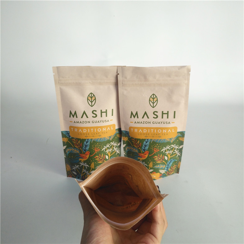 গ্রাভুর প্রিন্টিং স্ট্যান্ড আপ কে ব্যাগ, দুধ পাউডার অ্যালুমিনিয়াম ফয়েল পকেট জিপার সহ