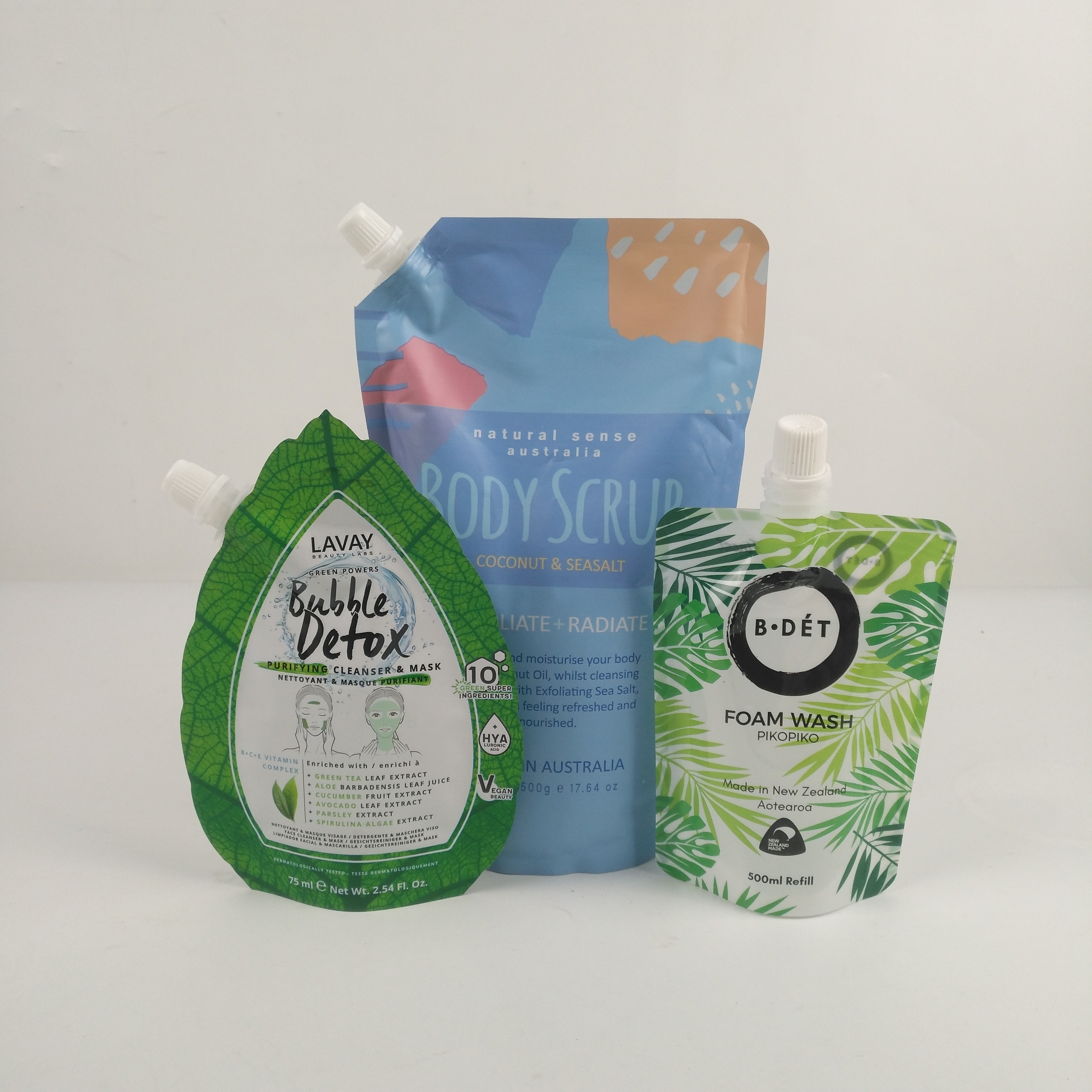 কাস্টমাইজড লোগো সহ খাদ্য স্ট্যান্ড আপ স্পাউট প্যাকেজিং গ্রহণযোগ্য