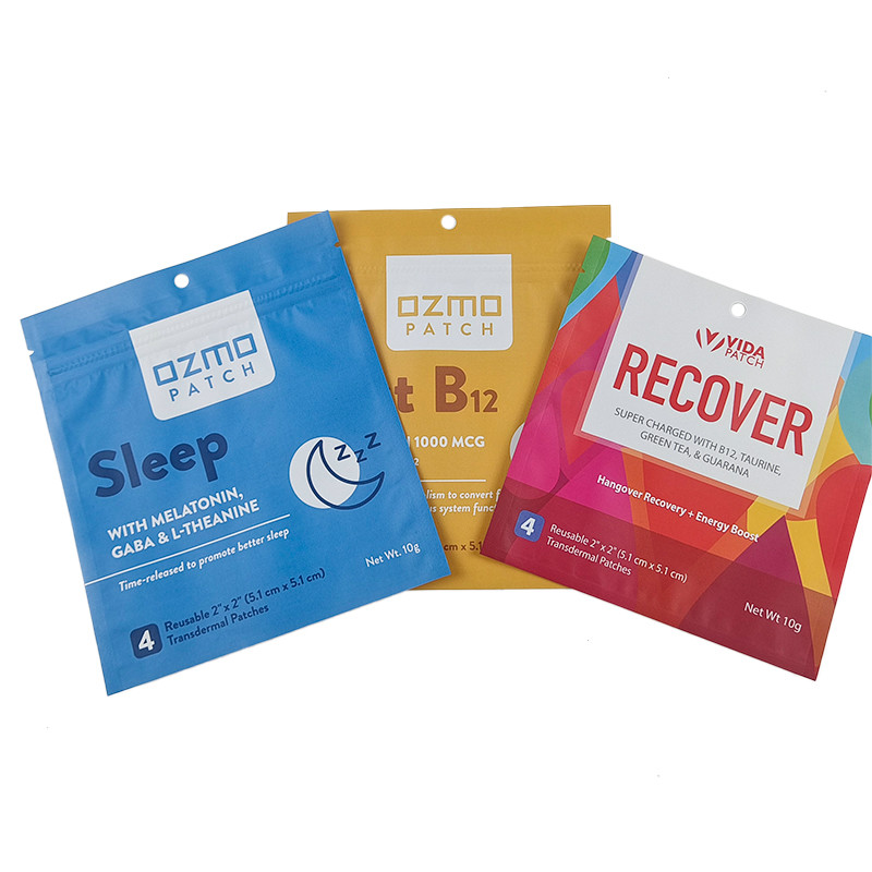 সিডিআর এআই পিএসডি পিডিএফ স্নান লবণের জন্য কসমেটিক প্যাকেজিং ব্যাগ বিভিন্ন আকারের মাইলার ব্যাগ