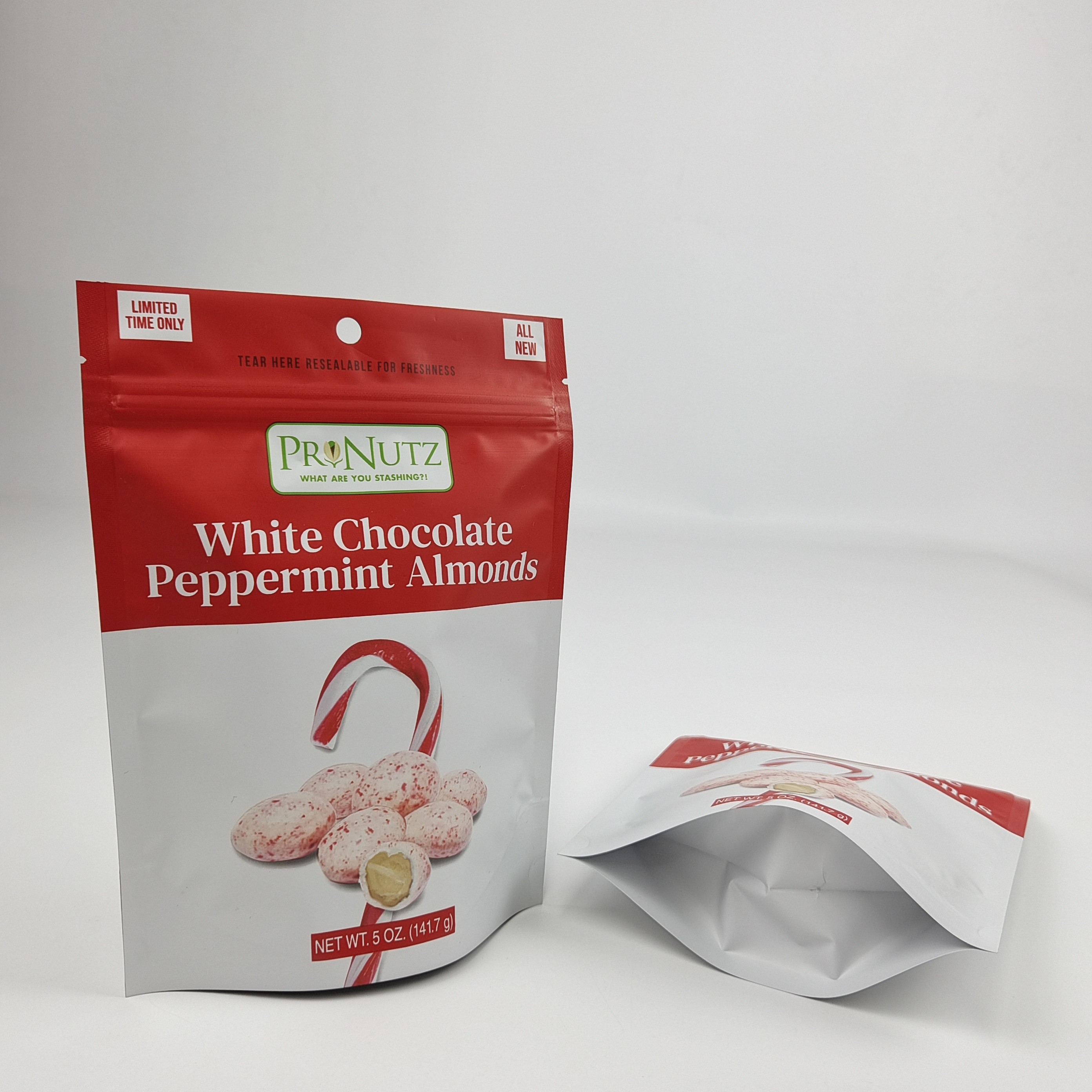 ফ্রিজড প্লাস্টিকের জিপার ব্যাগ গন্ধ প্রুফ আর্দ্রতা প্রুফ কম MOQ মুদ্রণ ডিজিটাল মুদ্রিত স্ট্যান্ড আপ পকেট