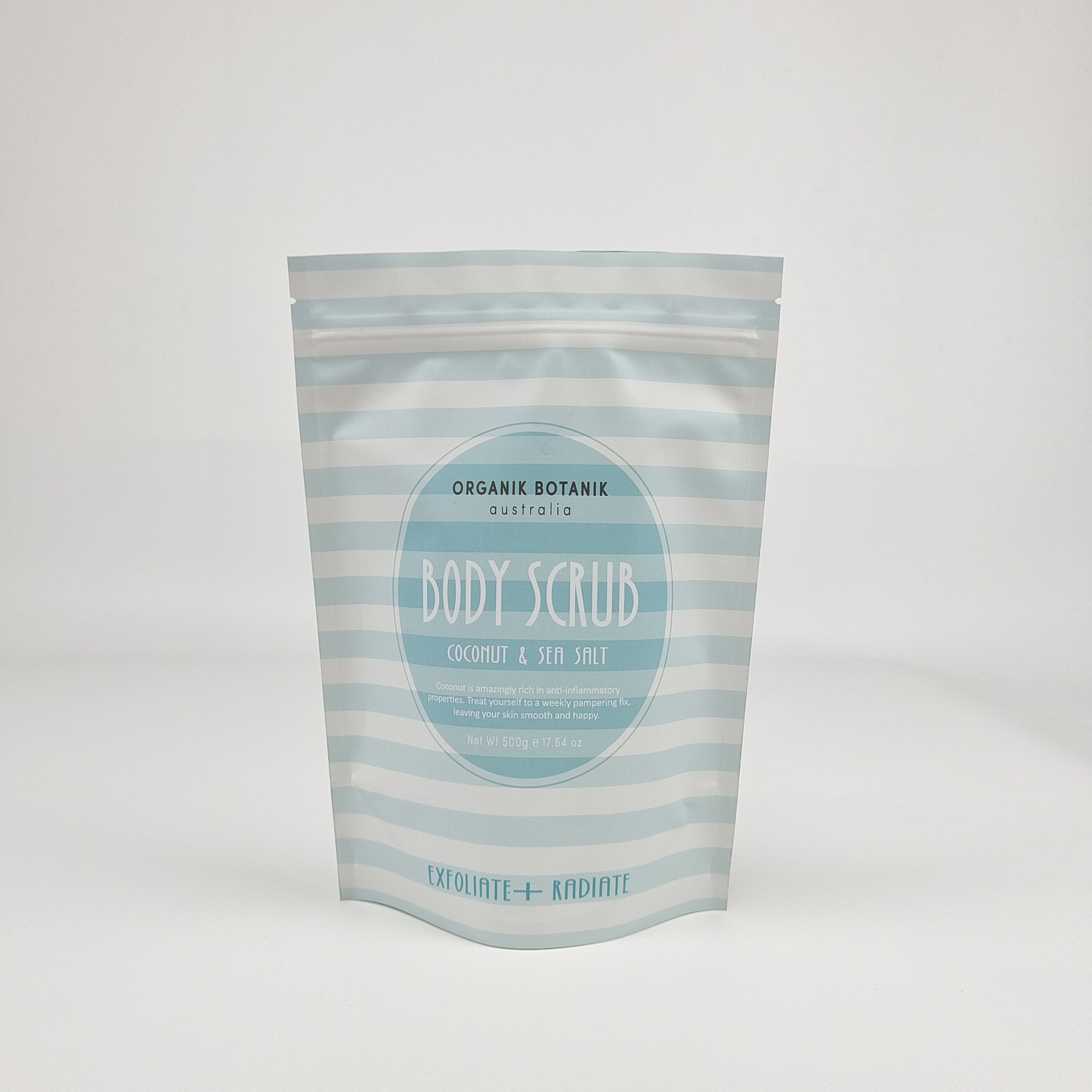 উচ্চ মানের শরীরের স্ক্রাব মুদ্রিত প্যাকেজিং ব্যাগ প্লাস্টিক অ্যালুমিনিয়াম ফয়েল কাস্টম জিপার স্নান লবণের জন্য স্ট্যান্ড আপ পকেট