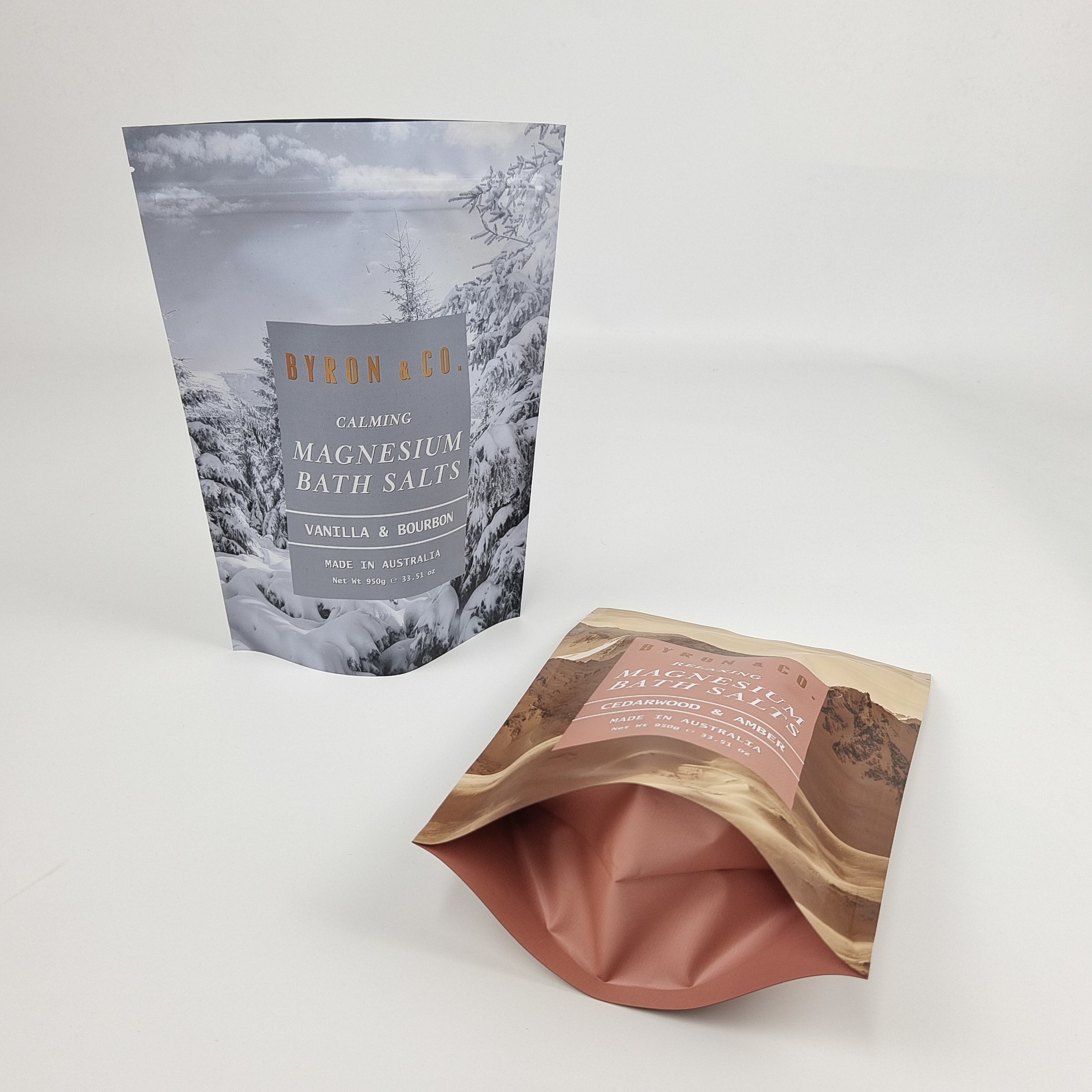 কাস্টম লোগো মুদ্রিত গন্ধ প্রতিরোধী খাদ্য মাইলার আর্দ্রতা প্রতিরোধী ম্যাট অ্যালুমিনিয়াম ফয়েল স্ট্যান্ড আপ পকেট শরীর স্ক্রাব প্যাকেজিং ব্যাগ