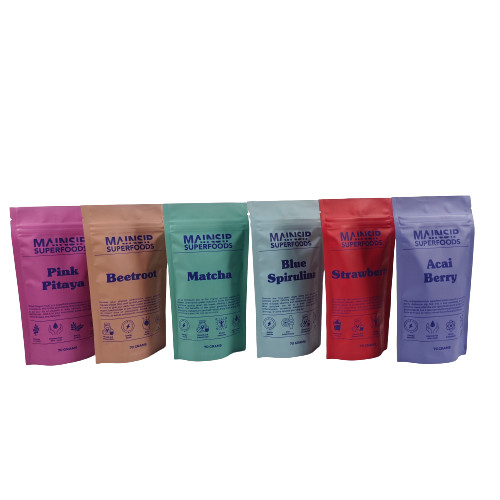 ডিজিটাল মুদ্রিত মাইলার ব্যাগ গন্ধ প্রতিরোধী কফি পাউডার প্যাকেজিং অ্যালুমিনিয়াম ফয়েল সহ স্ট্যান্ড আপ জিপ লক ব্যাগ