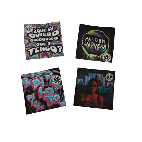 পরিষ্কার উইন্ডো পাউডার প্যাকেজিং প্লাস্টিকের ব্যাগ সহ গন্ধ প্রতিরোধী পুনরায় বন্ধযোগ্য নমুনা প্যাকেট