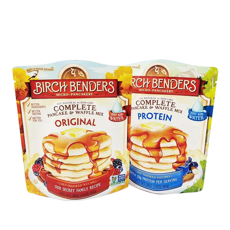 চা ব্যাগের জন্য পুনরায় বন্ধযোগ্য স্ট্যান্ড আপ প্যাকেজ কাস্টম যে কোনও আকারের প্যাকেজিং