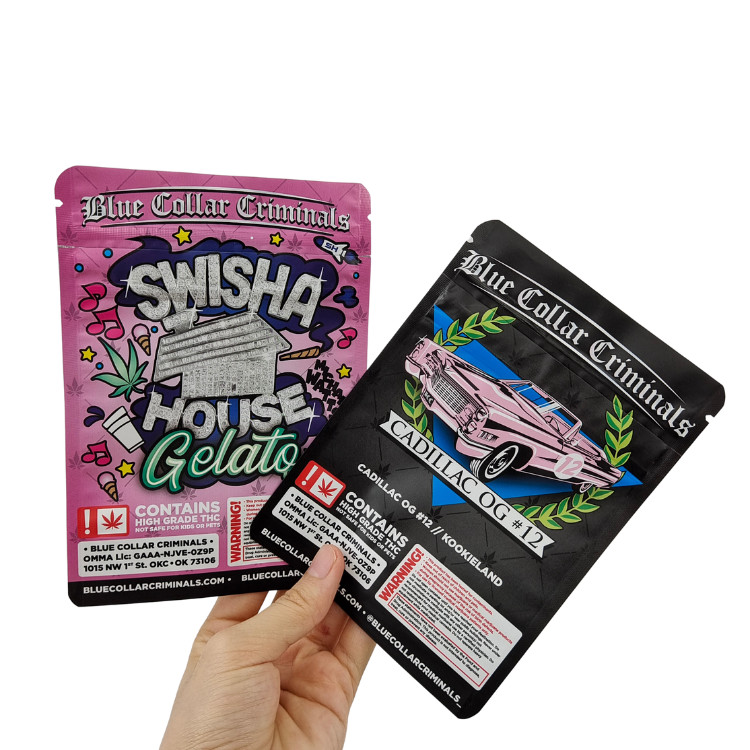 কাস্টমাইজেশন প্রয়োজনের জন্য কাস্টম লেমিনেটেড ফিল্ম হার্বাল ইনসেন্স প্যাকেজিং