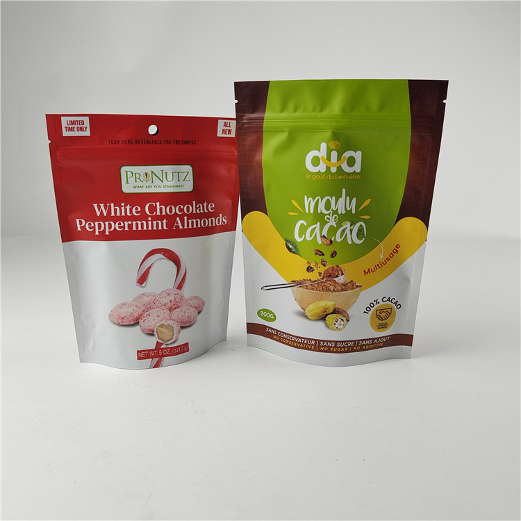 উচ্চ মানের কাস্টম ডিজিটাল প্রিন্টিং পিই পুনরায় ব্যবহারযোগ্য জিপার পকেট প্লাস্টিকের স্ট্যান্ড আপ মাইলার ব্যাগ