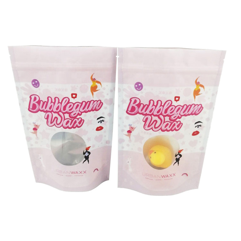 বিভিন্ন আকারের স্ট্যান্ড আপ বডি স্ক্রাব ব্যাগের জন্য কাস্টমাইজযোগ্য কসমেটিক প্যাকেজিং ব্যাগ